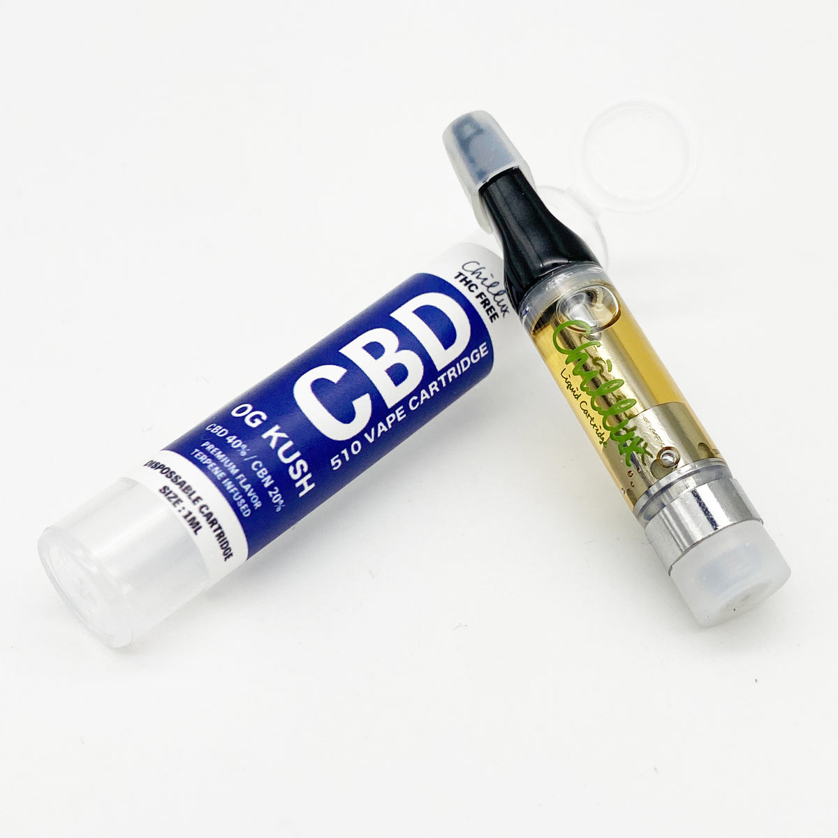 CBD 60％ 1ml 【レビュー限定CBN商品】プレゼント中！ カートリッジ 510 Vethos Design Chillux チラック –  World Vape Shop